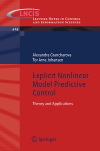 Enlarge image Cover: Explicit Nonlinear Model Predictive Control - Springer