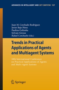 Enlarge image Cover: Trends in Practical Applications of Agents and Multiagent Systems - Springer