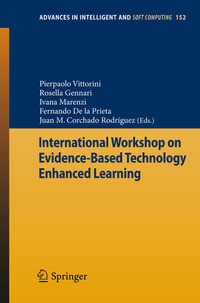 Enlarge image Cover: International Workshop on Evidence-Based Technology Enhanced Learning - Springer