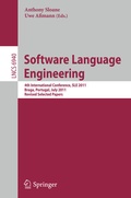 Cover: Software Language Engineering - Springer