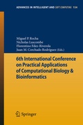 Cover: 6th International Conference on Practical Applications of Computational Biology & Bioinformatics - Springer