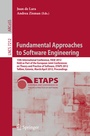 Cover: Fundamental Approaches to Software Engineering - Springer