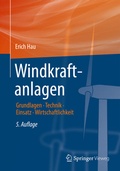 Cover: Windkraftanlagen - Springer Vieweg