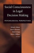 Cover: Social Consciousness in Legal Decision Making - Springer