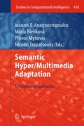 Cover: Semantic Hyper/Multimedia Adaptation - Springer