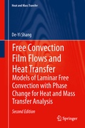 Cover: Free Convection Film Flows and Heat Transfer - Springer