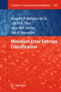 Cover: Minimum Error Entropy Classification - Springer