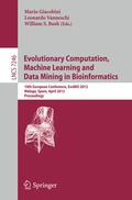 Cover: Evolutionary Computation, Machine Learning and Data Mining in Bioinformatics - Springer