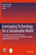 Cover: Leveraging Technology for a Sustainable World - Springer