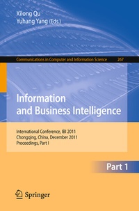 Enlarge image Cover: Information and Business Intelligence - Springer