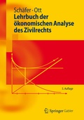 Abbildung von: Lehrbuch der ökonomischen Analyse des Zivilrechts - Springer