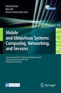 Cover: Mobile and Ubiquitous Systems - Springer