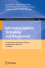 Cover: Information Systems, Technology and Management - Springer