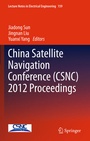 Cover: China Satellite Navigation Conference (CSNC) 2012 Proceedings - Springer