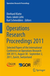 Abbildung von: Operations Research Proceedings 2011 - Springer