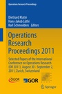 Bild: Operations Research Proceedings 2011 - Springer