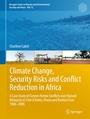 Cover: Climate Change, Security Risks and Conflict Reduction in Africa - Springer