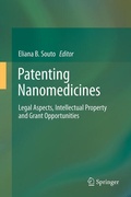 Cover: Patenting Nanomedicines - Springer