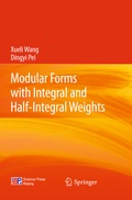 Cover: Modular Forms with Integral and Half-Integral Weights - Springer