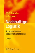 Cover: Nachhaltige Logistik - Springer