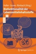 Cover: Biofunktionalit&auml;t der Lebensmittelinhaltsstoffe - Springer Spektrum