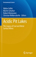 Cover: Acidic Pit Lakes - Springer