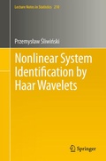 Cover: Nonlinear System Identification by Haar Wavelets - Springer