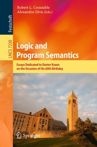 Enlarge image Cover: Logic and Program Semantics - Springer