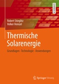 Cover: Thermische Solarenergie - Springer