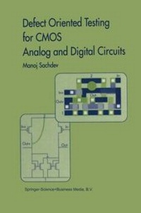 Enlarge image Cover: Defect Oriented Testing for CMOS Analog and Digital Circuits - Kluwer Academic Publishers