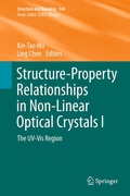 Cover: Structure-Property Relationships in Non-Linear Optical Crystals I - Springer