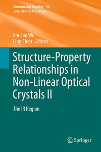 Enlarge image Cover: Structure-Property Relationships in Non-Linear Optical Crystals II - Springer