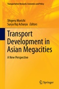 Cover: Transport Development in Asian Megacities - Springer