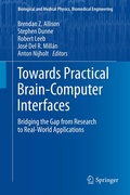 Cover: Towards Practical Brain-Computer Interfaces - Springer