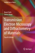 Cover: Transmission Electron Microscopy and Diffractometry of Materials - Springer