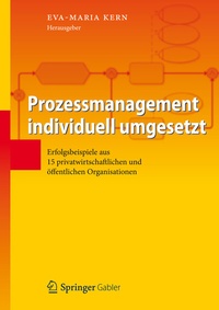 Abbildung von: Prozessmanagement individuell umgesetzt - Springer