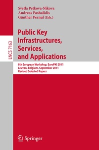 Abbildung von: Public Key Infrastructures, Services and Applications - Springer