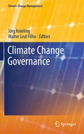 Cover: Climate Change Governance - Springer