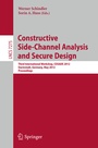 Cover: Constructive Side-Channel Analysis and Secure Design - Springer