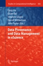 Cover: Data Provenance and Data Management in eScience - Springer