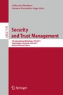 Bild: Security and Trust Management - Springer