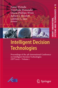Enlarge image Cover: Intelligent Decision Technologies - Springer