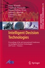 Cover: Intelligent Decision Technologies - Springer