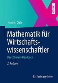 Abbildung von: Mathematik für Wirtschaftswissenschaftler - Springer