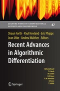 Cover: Recent Advances in Algorithmic Differentiation - Springer