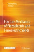 Cover: Fracture Mechanics of Piezoelectric and Ferroelectric Solids - Springer