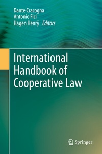 Abbildung von: International Handbook of Cooperative Law - Springer