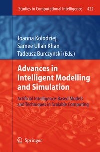 Enlarge image Cover: Advances in Intelligent Modelling and Simulation - Springer