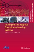 Cover: Intelligent and Adaptive Educational-Learning Systems - Springer