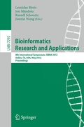 Cover: Bioinformatics Research and Applications - Springer